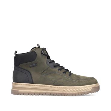 Rieker Men Tex Casual Laced Boot - Olive